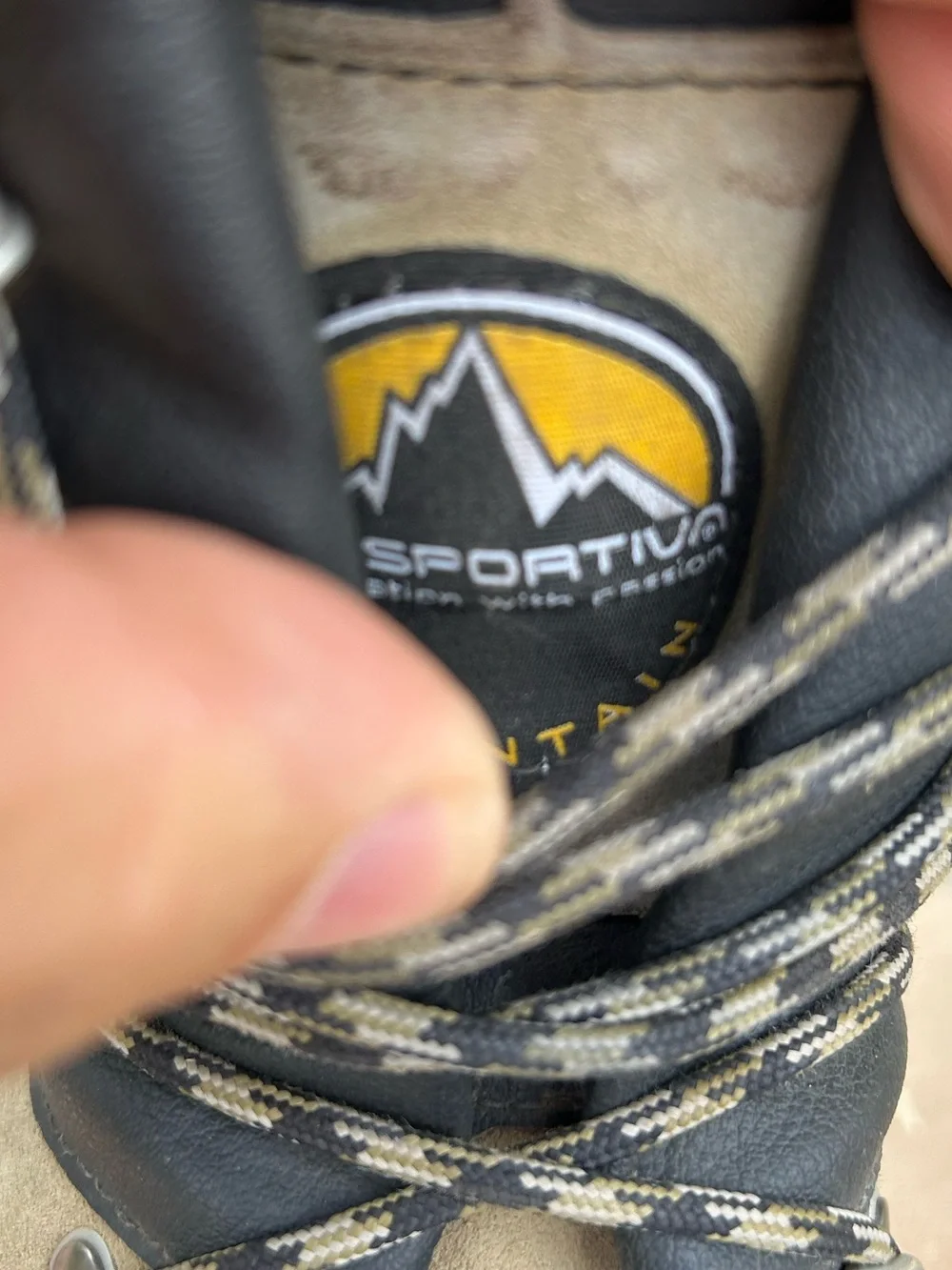 Mens La Sportiva Glacier WTF Roughout Leather Mountaineering Hiking Boots 9.5